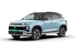 Hyundai Creta Electric Color Abyss Black   Ocean Blue (dual Tone)